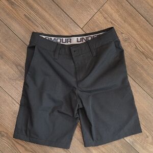 Under Armour Black Athletic Shorts for Performance